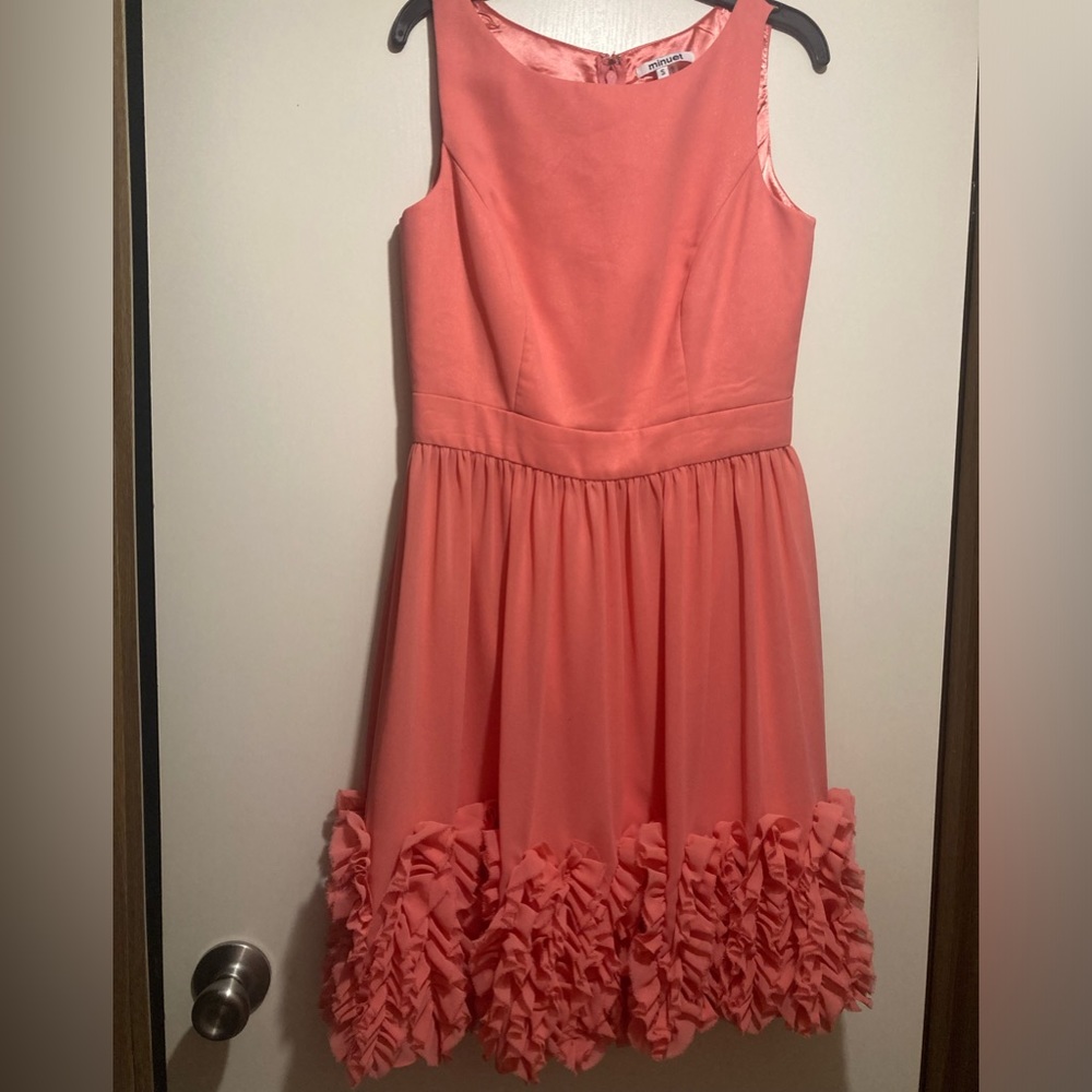 Minuet Coral Dress